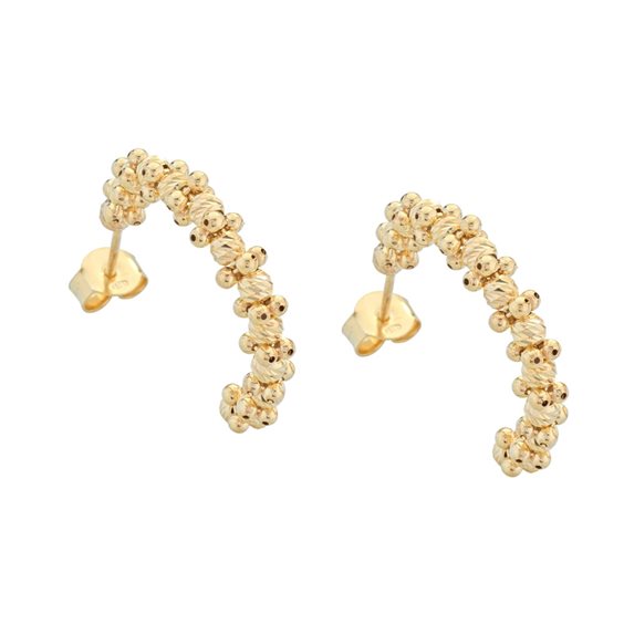 Orecchini Marcello Pane Donna PETITE BOULES in Argento ORPV 001 - ORPV 001